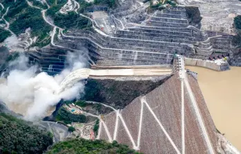 Hidroituango produce el 11% de la energía que demanda el país. El proyecto comenzó hace 27 años. FOTO: JUAN ANTONIO SÁNCHEZ