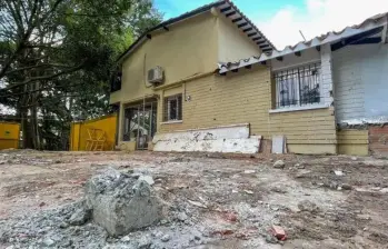 El lugar, ubicado en el sector de La Asomadera, tuvo un museo en el que se preservó la imagen de Pablo Escobar. FOTO: Cortesía