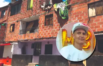 Róbinson David Vidal, quien vivía en el barrio Pachelly de Bello, fue asesinado al parecer por un adolescente. FOTO: Laura Rosa Jiménez y Cortesía