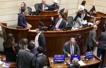 En el Congreso de la República se analizan los decretos de la conmoción interior anunciada por el Gobierno. FOTO: COLPRENSA