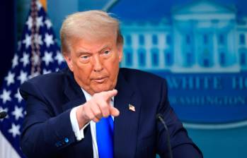 Donald Trump se pronunció desde su red Truth Social sobre las excarcelaciones anunciadas por el Gobierno venezolano. FOTO: GETTY