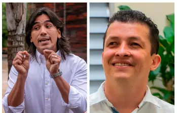 Albert Corredor y Alejandro Toro serían dos de los principales dinamizadores de esta matriz de mentiras. FOTO: EL COLOMBIANO Y CORTESÍA