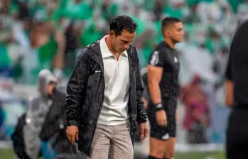 Todavía no se sabe qué será del futuro del técnico Diego Arias: si continuará en Nacional o analizará otras opciones que tiene para seguir dirigiendo. Por ahora, no hay una decisión al respecto. FOTO Juan Antonio Sánchez