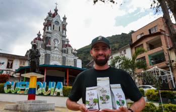 El proyecto también se articula con el turismo local a través de Nativox, una iniciativa liderada por Fredy que impulsa la Ruta del Café en el municipio. FOTO Manuel Saldarriaga. 