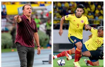 Néstor Lorenzo manifestó que ojalá Falcao llegue a un gran nivel en Millonarios. FOTOS JUAN ANTONIO SÁNCHEZ Y GETTY