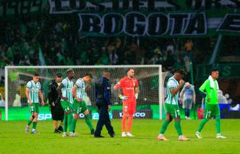 El cuadro verde tuvo un partido de altibajos. Fue dominante en ataque, pero no pudo concretar. Millonarios anotó la opción que tuvo. FOTO: CAMILO SUÁREZ