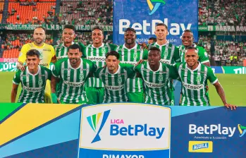 Este fue el equipo que afrontó la primera fecha de la Liga frente a Chicó. FOTO MANUEL SALDARRIAGA