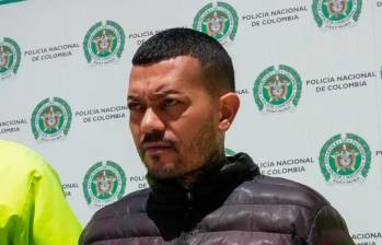 A principios de julio pasado las autoridades anunciaron la captura de Elder José Arteaga, alias El Costeño, señalado de ser el presunto coordinador del ataque contra Miguel Uribe Turbay. FOTO: Cortesía Policía