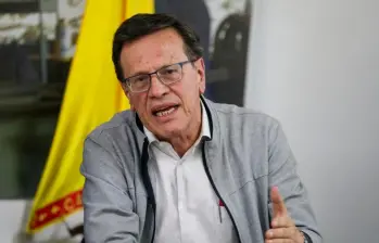Fabio Arias, presidente de la CUT, reiteró que los sindicatos llevarán una propuesta conjunta de aumento salarial. FOTO: COLPRENSA