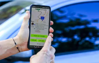 Descripción: Plataformas de transporte tipo Uber. Personajes: . Fecha de evento: 31/01/2023. Foto: Jaime Pérez Munevar