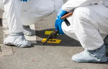 Hasta hace poco los dos meses más pacíficos en la historia de Medellín habían sido abril y mayo de 2024 con 17 homicidios, pero en febrero de 2026 el balance fue de 11 casos. FOTO: Edwin Bustamante. Archivo El Colombiano.