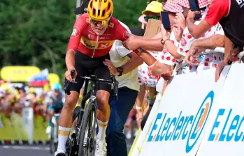 Tobias Johannessen se ubica undécimo en el actual Tour. FOTO: AFP