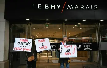 El escándalo estalla justo cuando el gigante asiático se prepara para abrir en París su primera tienda física a nivel mundial. Foto: AFP