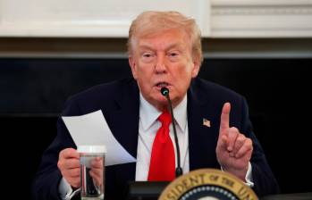 Donald Trump ha buscado desplegar la Guardia Nacional para respaldar a los agentes de inmigración. FOTO Getty