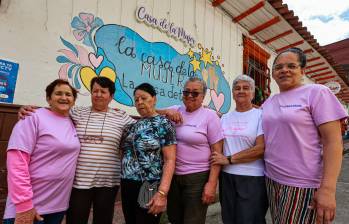 Asomanol está integrada hoy por 39 mujeres de San Andrés de Cuerquia, que participan activamente en los procesos productivos y comunitarios. FOTO Manuel Saldarriaga. 
