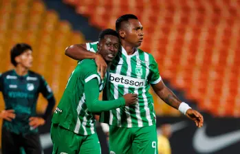 Atlético Nacional venció al Cali en el Atanasio. FOTO CAMILO SUÁREZ