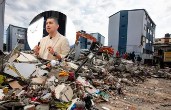 La banca colombiana anunció alivios financieros estimados en $1,1 billones para familias y empresas afectadas por el terremoto. En la imagen Jonathan Malagón, presidente Asobancaria. FOTO JULIO CÉSAR HERRERA
