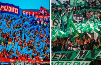 Se espera buen comportamiento de los hinchas el próximo domingo en el clásico entre Nacional y Medellín. FOTOS: Camilo Suárez