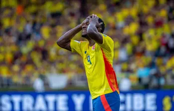 Jhon Córdoba, de 32 años, ha anotado 4 goles en 16 partidos con la Selección de mayores. FOTO: Juan Antonio Sánchez