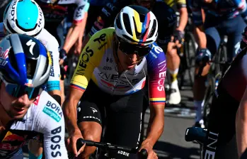 En 2025 Egan Bernal volvió a dar batalla en grandes vueltas. FOTO: AFP