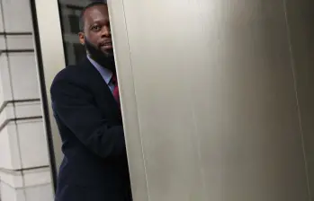 Pras Michel, miembro de los Fugees, durante el juicio por participación en una conspiración de financiación electoral en la campaña de Obama en 2012. FOTO: AFP. 