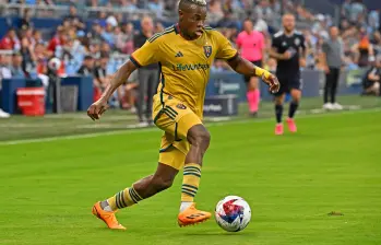 Con sus actuaciones en las últimas fechas en Brasil, Carlos Andrés Gómez también está llamando la atención del técnico de la Selección Colombia, Néstor Lorenzo. FOTO GETTY 
