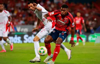 Independiente Medellín y América de Cali será uno de los duelos decisivos de la última fecha de la Liga BetPlay. Foto: Manuel Saldarriaga