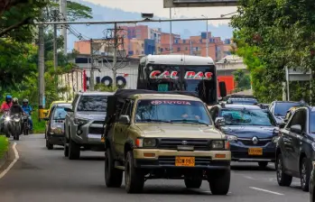 El pico y placa busca reducir las congestiones en el Valle de Aburrá y, de paso, mejorar la calidad del aire. FOTO: CAMILO SUÁREZ