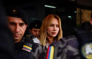 Sandra Ortiz, exconsejera de regiones procesada por el escándalo de la UNGRD. Foto: Colprensa