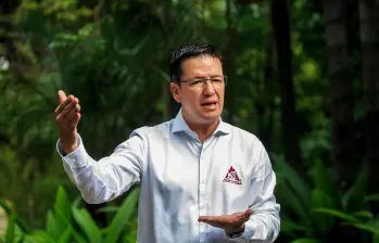 Germán Bahamón Jaramillo, gerente de la Federación Nacional de Cafeteros de Colombia, destacó que el Censo Cafetero 2026 registró 349.983 cédulas cafeteras, reflejando el fortalecimiento de la institucionalidad y la participación de las familias productoras. FOTO Camilo Suárez