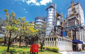 Planta de Enka en el norte del Valle de Aburrá. FOTO EL COLOMBIANO