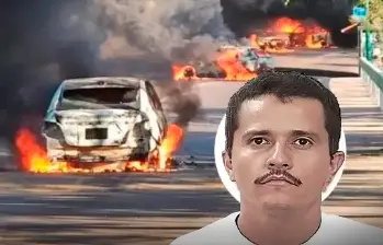 Fuerzas especiales del Ejército mexicano desplegaron un operativo aéreo y terrestre en Tapalpa, Jalisco, que terminó con la muerte de alias ‘El Mencho’ y desató bloqueos en al menos 20 estados del país. FOTO: Tomada de X @ricardasalinasp y DEA