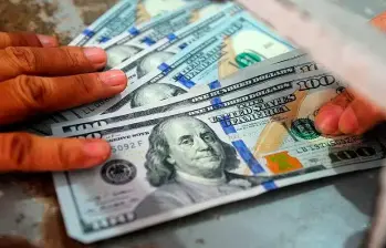 El dólar en Colombia abrió a la baja este 13 de mayo. FOTO: Getty