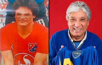 El “Loco” Salinas, un 10 que siempre será recordado por los hinchas del DIM que lo vieron jugar. FOTOS CORTESÍA y @juanrafael103