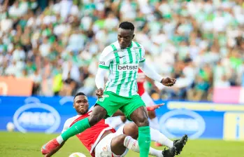 Kevin Viveros durante su paso por Nacional. FOTO CAMILO SUÁREZ