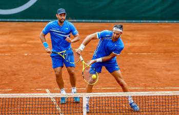 Juan Sebastián Cabal y Robert Farah, que fueron campeones del Slam norteamericano en 2019, jugarán su último grande del tenis. FOTO Juan a. Sánchez 