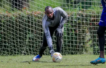Andrés Mosquera Marmolejo es uno de los porteros con mejor nivel del fútbol colombiano. FOTO: Juan Antonio Sánchez