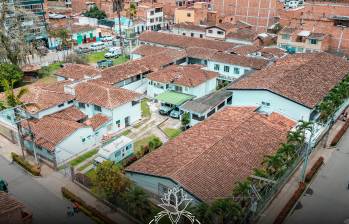 Panorámica hospital municipio de Barbosa. Foto: cortesía. 