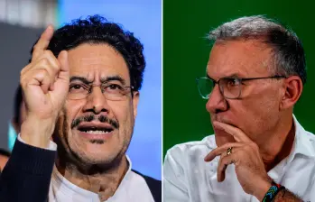 Iván Cepeda y Roy Barreras se están peleando los votos de la izquierda. Entre ellos, los de uno de sus principales nichos: los sindicatos. FOTO: Colprensa y Julio Herrera