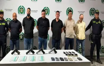 Capturados por el crimen del periodista Mateo Pérez. Foto: Policía Nacional