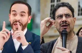 Abelardo De la Espriella e Iván Cepeda. Fotos: El Colombiano y Colprensa