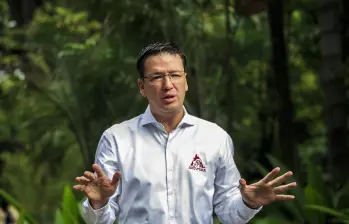 El gerente de la Federación Nacional de Cafeteros, Germán Bahamón, explicó que este resultado fue posible gracias a condiciones climáticas favorables y al impacto positivo de la renovación de los cafetales. Foto: Camilo Suárez 