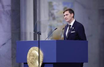 Jørgen Watne Frydnes. Foto: cortesía Nobel Peace Center