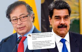 El presidente Gustavo Petro ya había anunciado la intención de hacer negocios con PDVSA, desde un encuentro sostenido con su homólogo venezolano Nicolás Maduro. FOTO COLPRENSA