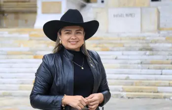 Lina Garrido., nueva directora de la ANT. Foto: Colprensa-Catalina Olaya