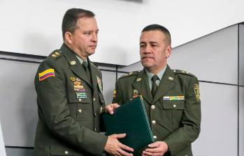 El nuevo director de la Policía Nacional, el general Carlos Triana, inició una reestructuración en la cúpula de la institución. FOTO: Colprensa