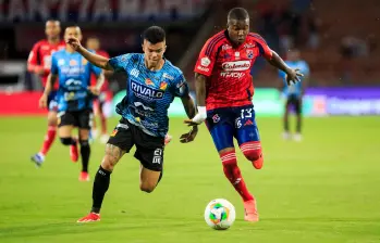 Francisco Chaverra, de 25 años, es el máximo goleador del Medellín en el Torneo Apertura. Suma 5 celebraciones. . FOTO: CAMILO SUÁREZ 