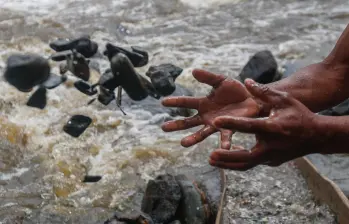 Imagen de referencia de actividad minera. FOTO: MANUEL SALDARRIAGA