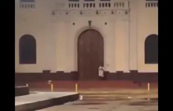 Imagen del video compartido en redes sociales sobre el hecho “paranormal” en Venezuela. FOTO CAPTURA DE VIDEO