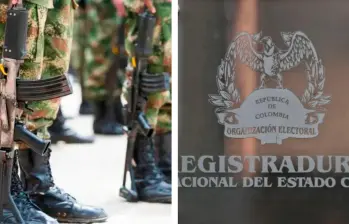 Las Fuerzas Militares y la Registraduría obtuvieron más imagen favorable que desfavorable en la encuesta Invamer. FOTO ARCHIVO Y COLPRENSA